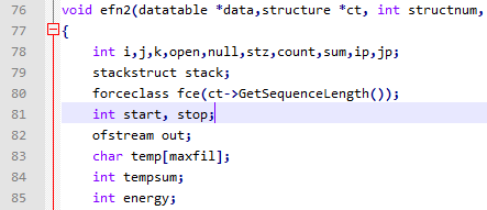 RNAstructure Source Code