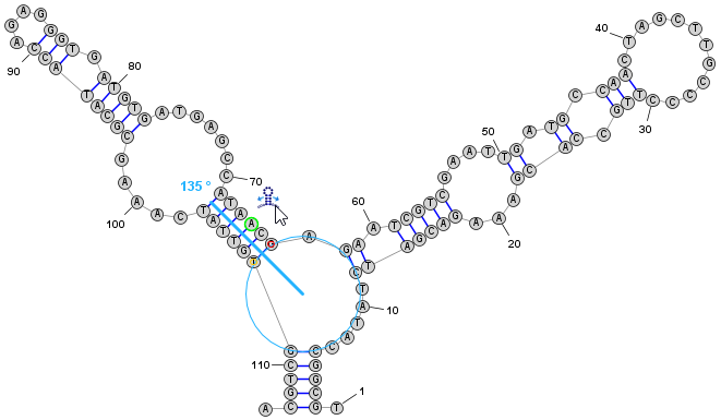 Edit Visual Layout of Nucleobases