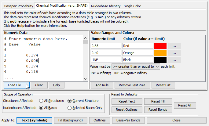 Color Annotation Window