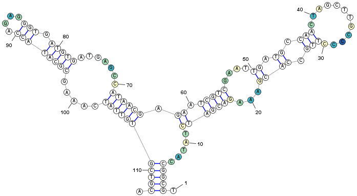 Sequence with Color Formatting Applied